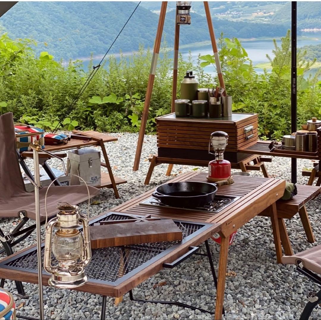 大幅値下げ】J unique wood ラストグリルテーブル タフテーブルXL