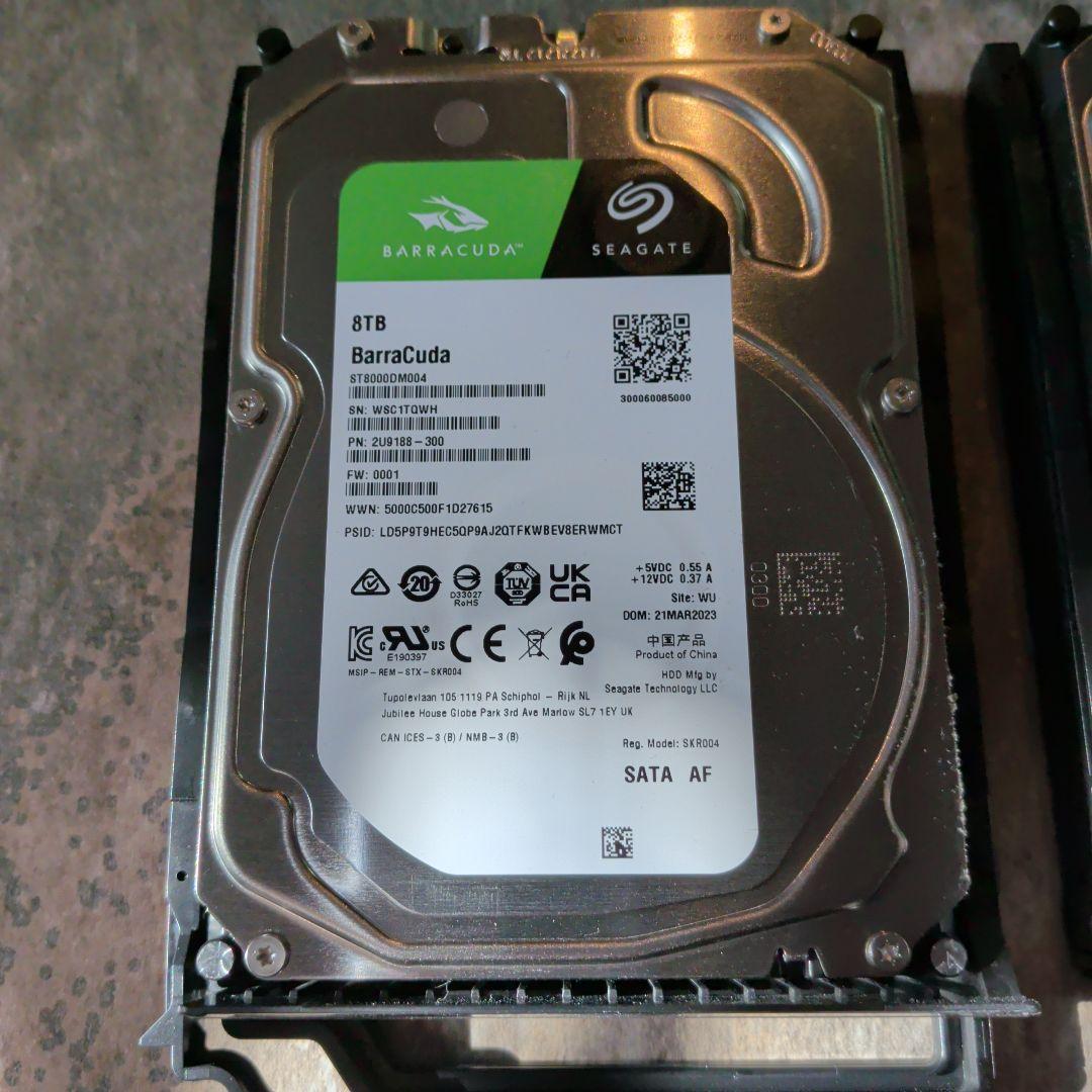 QNAP TS-453d WD & Seagate 8TB HDD 4台セット - メルカリ
