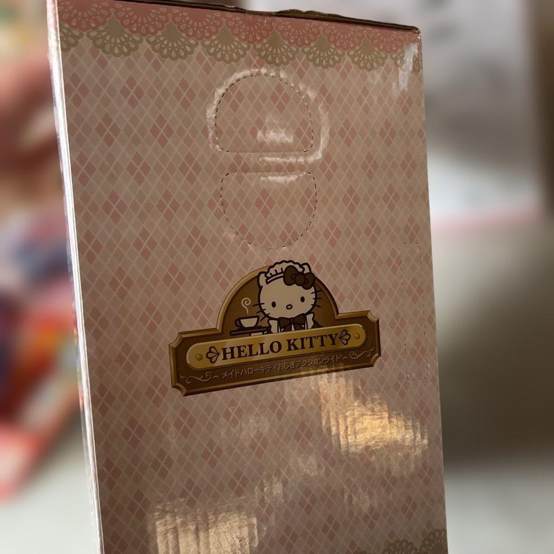 メイドハローキティおじぎアクションライトLED レア！希少！