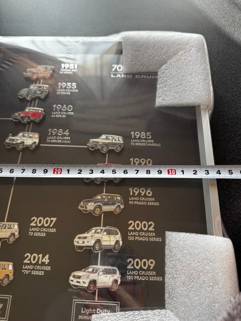 トヨタ ランドクルーザー 70周年記念 アートパネル - メルカリ