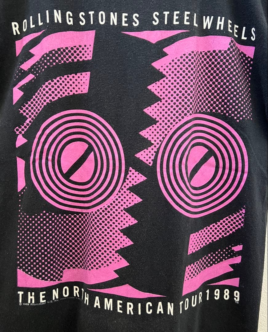 ローリングストーンズ 1989年北米ツアー Tシャツ Lサイズ - メルカリ