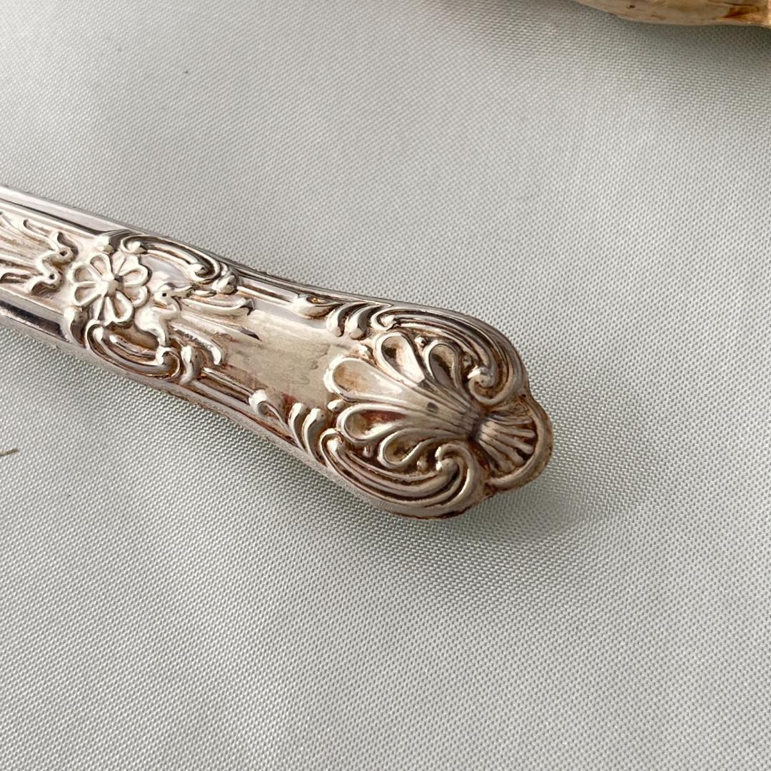 Harrison Brothers】 【純銀ハンドル】プレザーブスプーン - メルカリ