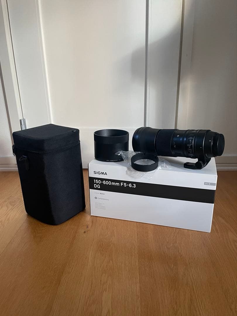 レンズ(ズーム) SIGMA 150-600mm F5-6.3 DG OS HSM Canon Sigma Contemporary 150-600mm F5-6.3 DG OS HSM Zoom Lens for Nikon