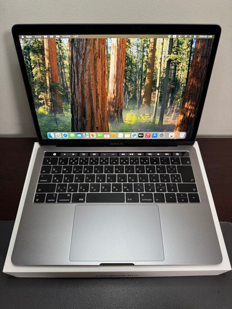 MacBook Pro 2019、13インチ、スペースグレイ。 MacBook Pro 13 インチ (2019) スペースグレイ - Core i5 1.4 GHZ