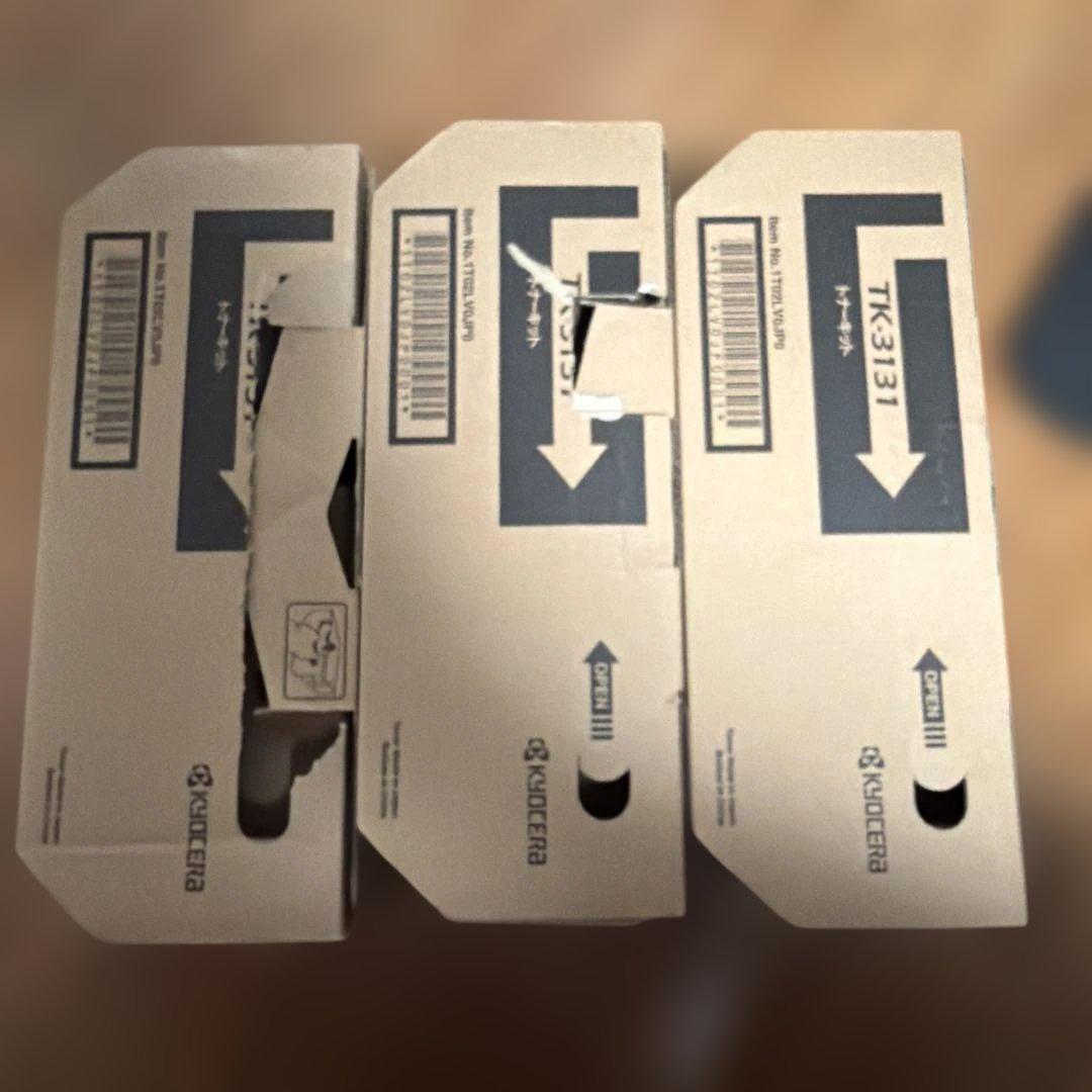 KYOCERA TK-3131 トナーカートリッジ 3個セット Amazon.co.jp: 京セラ(KYOCERA) トナーカートリッジTK-3131 2本セット