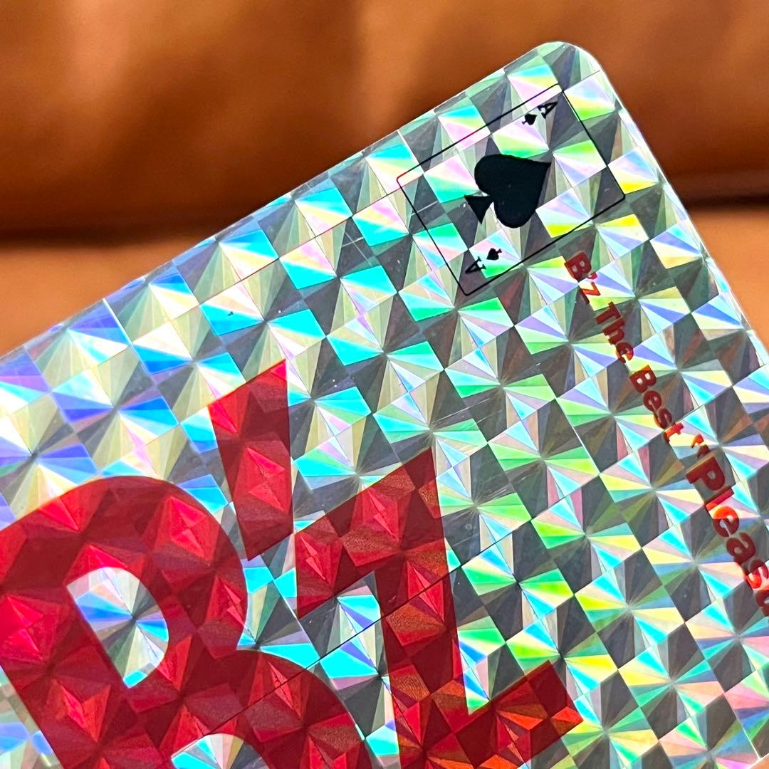 B'z トランプ 14枚セット ホログラム Pleasure 特典品 コンプ