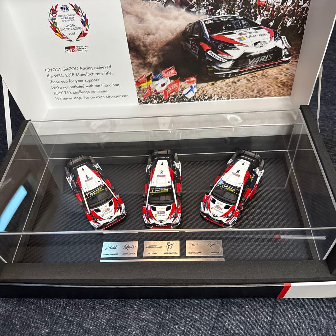 スパークトヨタ ヤリスWRC 2018 チャンピオン獲得記念モデル 750台限定