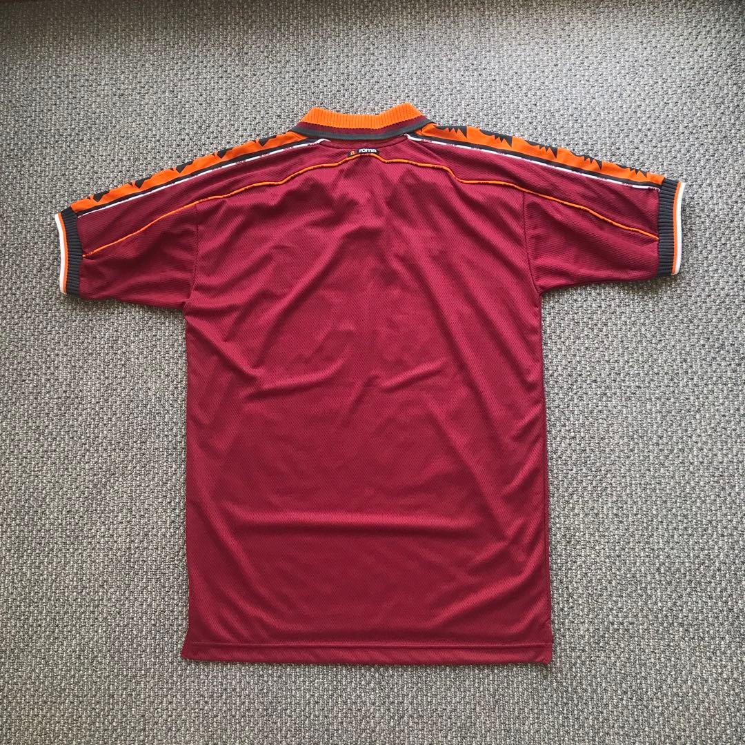 98-99(H) ASローマ ユニフォーム 半袖 デッドストック - メルカリ