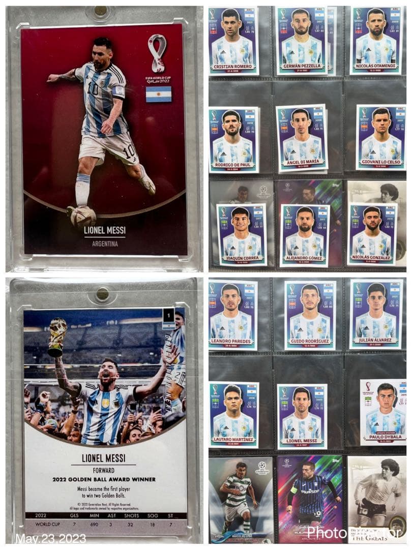 アルゼンチン代表セット カタールワールドカップ　セット