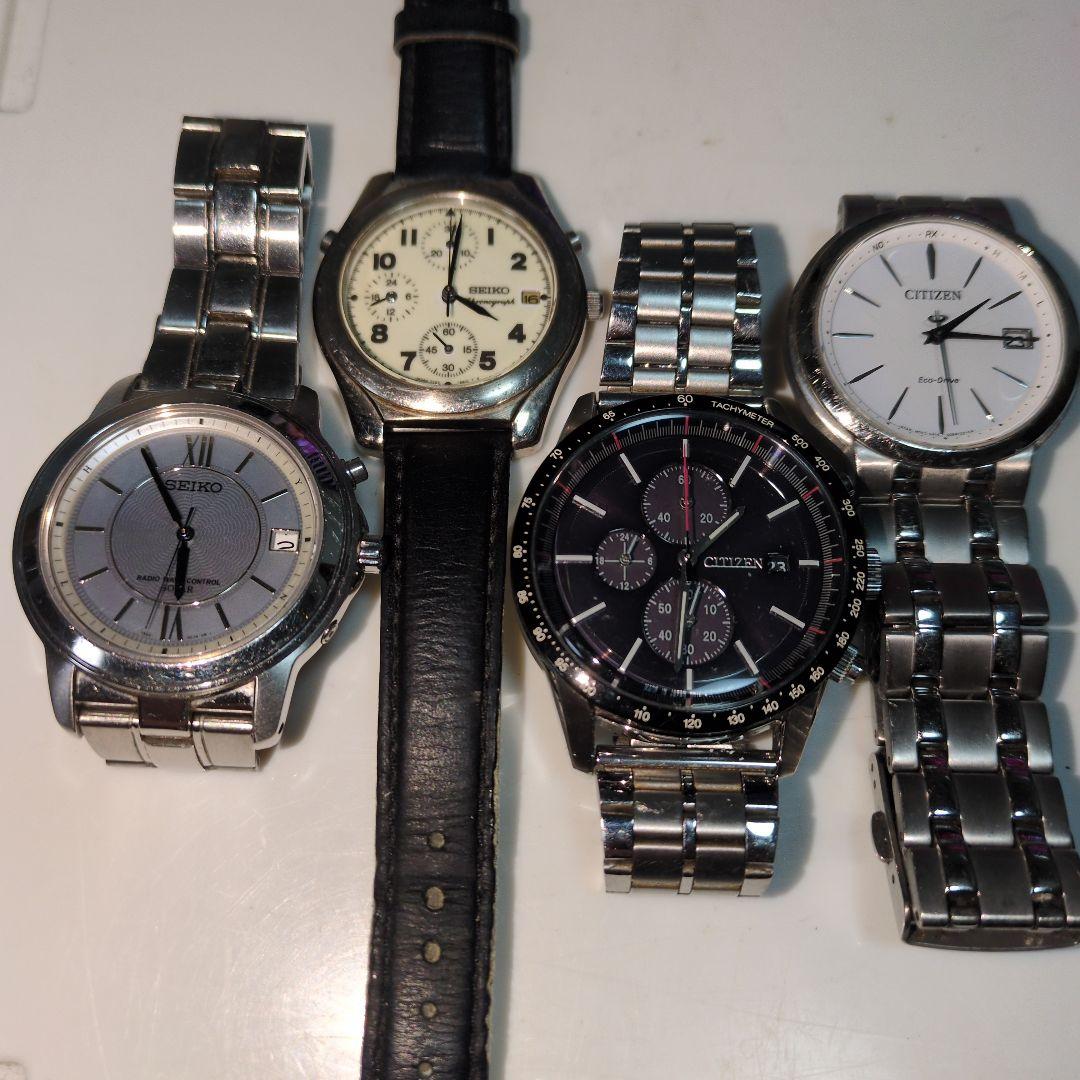 ほぼジャンクSEIKO CITIZEN アナログ腕時計 4個セット - メルカリ