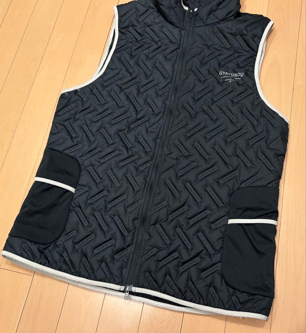GYAKUSOU フードベスト ブラック undercover NIKE 希少L - メルカリ