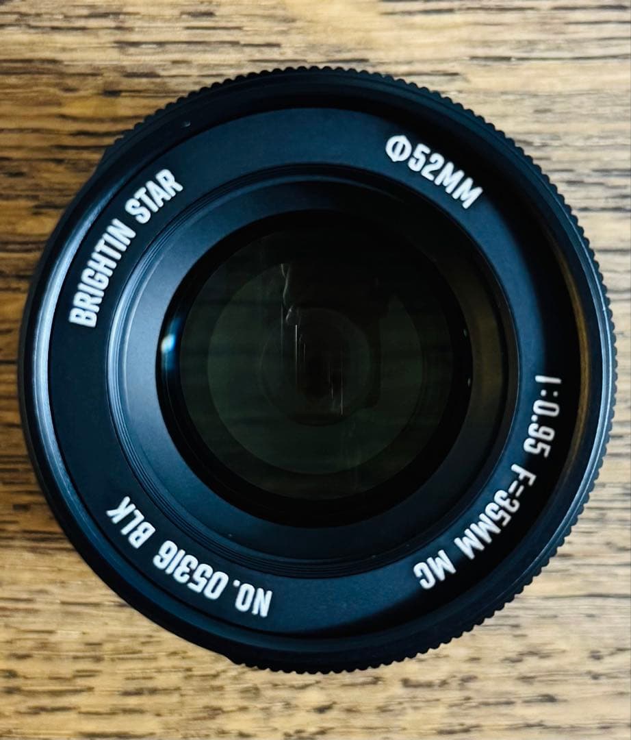 未使用】Brightin Star 35mm F0.95 NEX - メルカリ