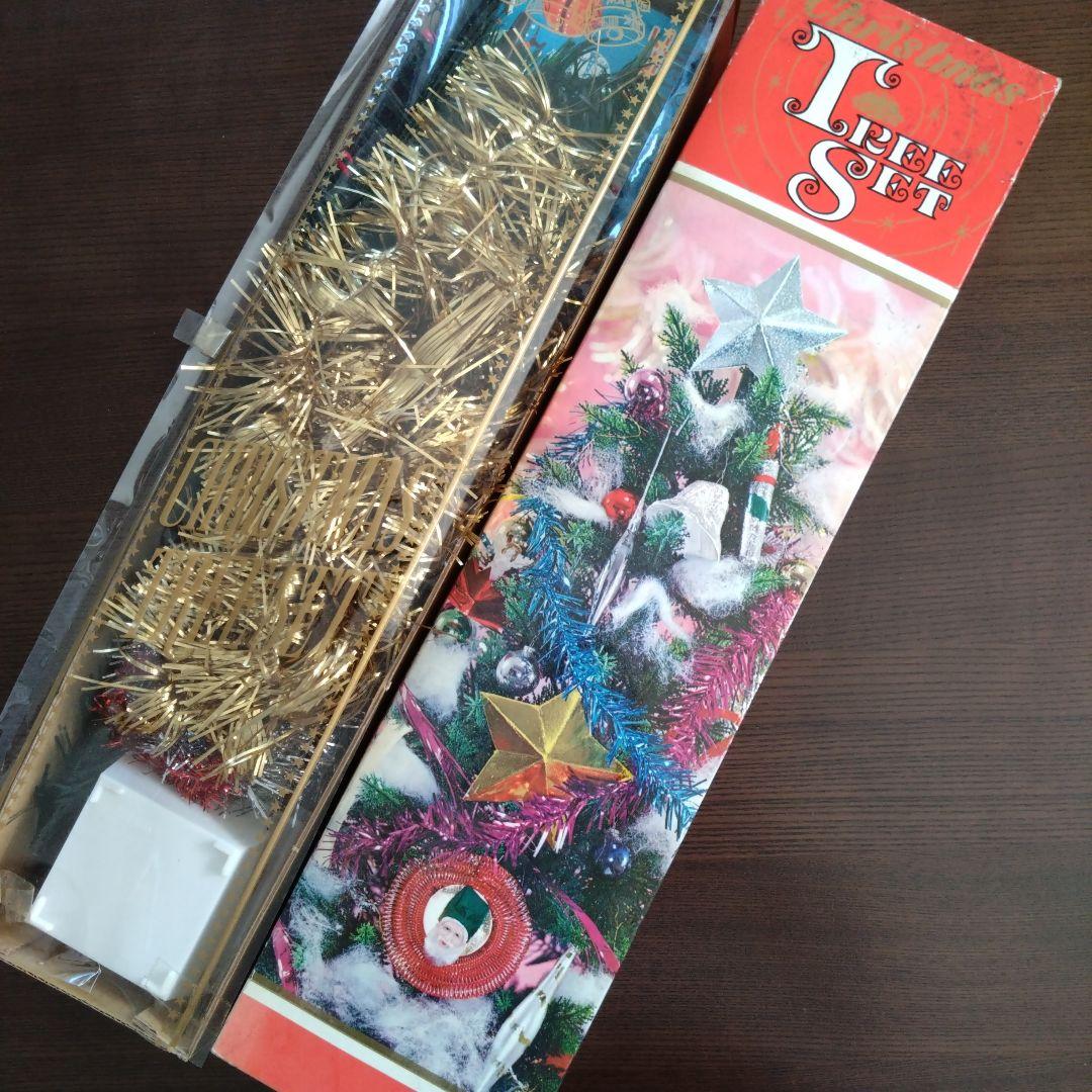 昭和レトロ クリスマスツリーセット 60cm - メルカリ