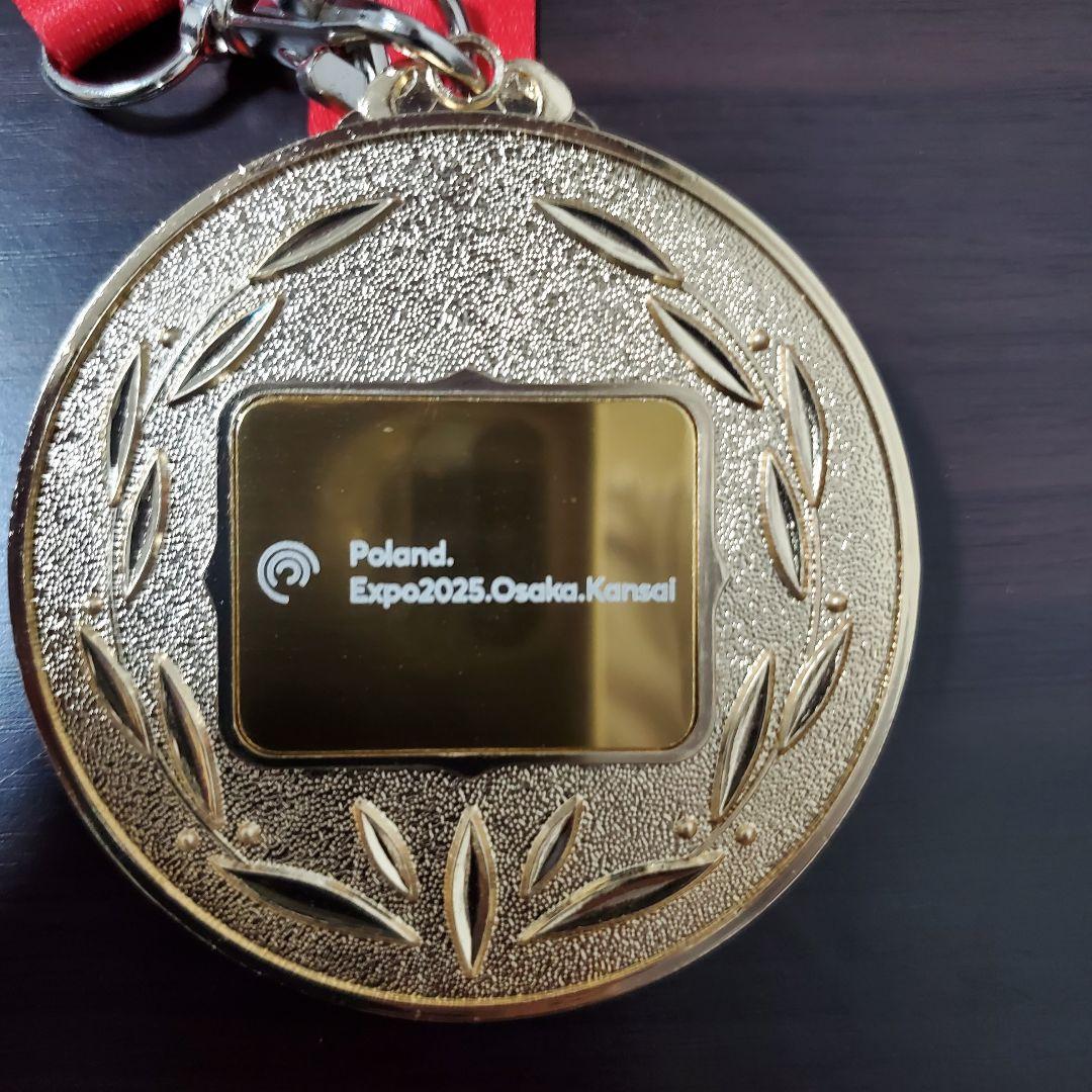 y*u様 万博　Expo 2025 Osaka ポーランド館優先入場付き金メダル