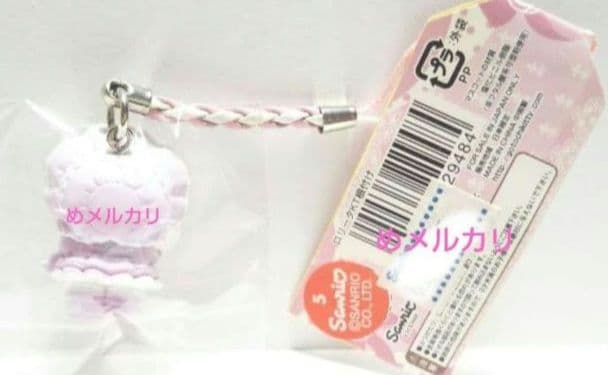 ご当地キティ 嶽本野ばら×ハローキティ ロリータキティ根付 ゴスロリ (ピンク)