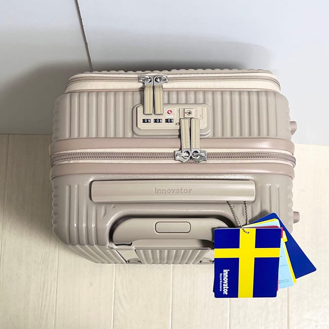 ☆新品未使用品☆イノベーター スーツケース INV50 カフェラテ 38L