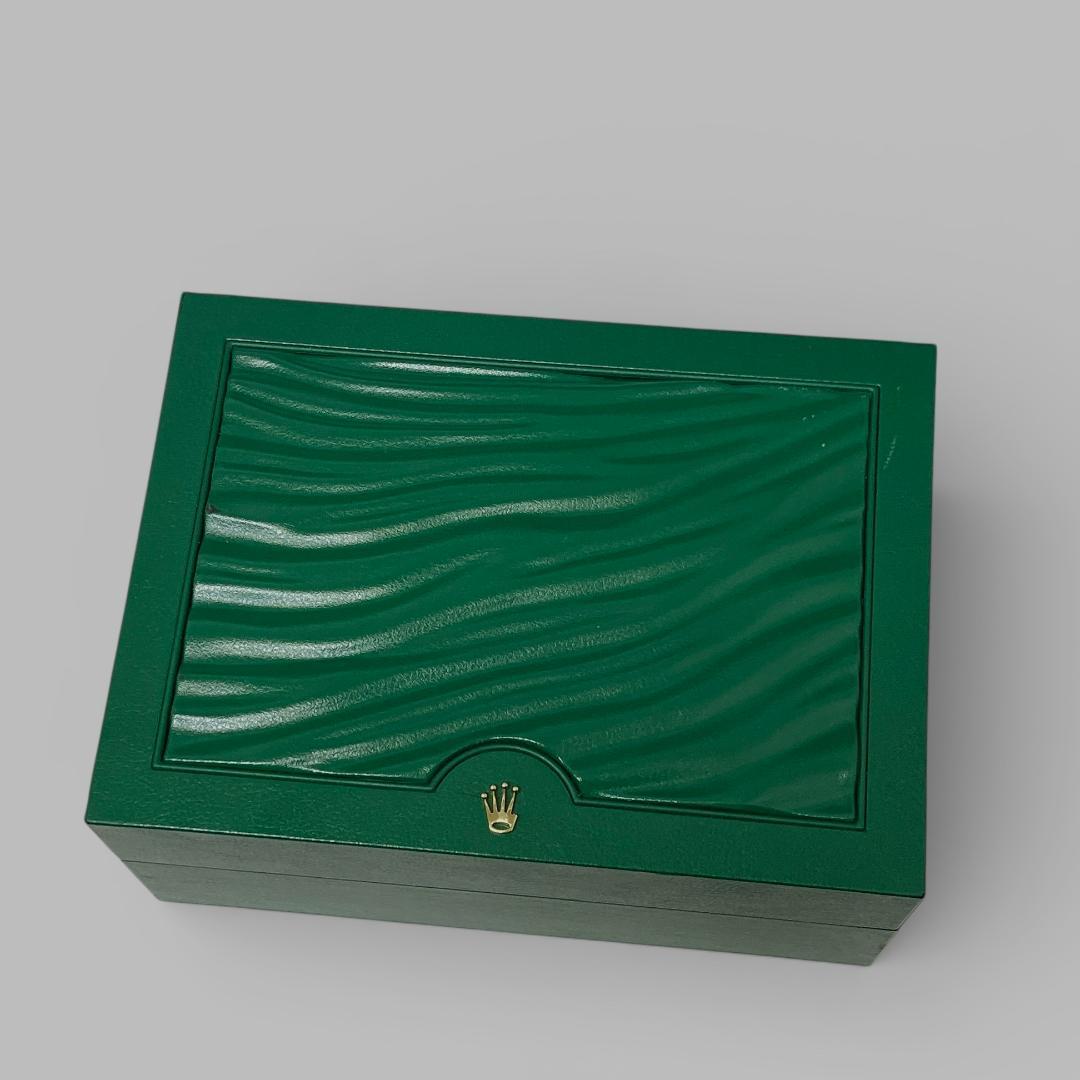 ROLEX 時計ケース グリーン 新品 時計ケース ウォッチケース ウォッチBOX グリーン 緑 PUレザー製