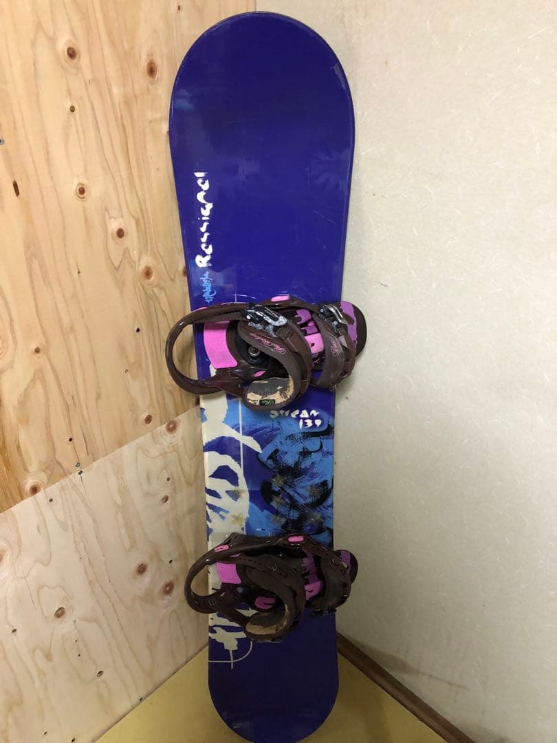 最終値引きROSSIGNOLスノーボードFLUXビンディングセット - メルカリ