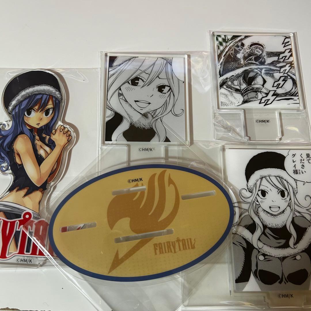 FAIRY TAIL ジュビア　グレイ　アクリルスタンド　アクリルパネル