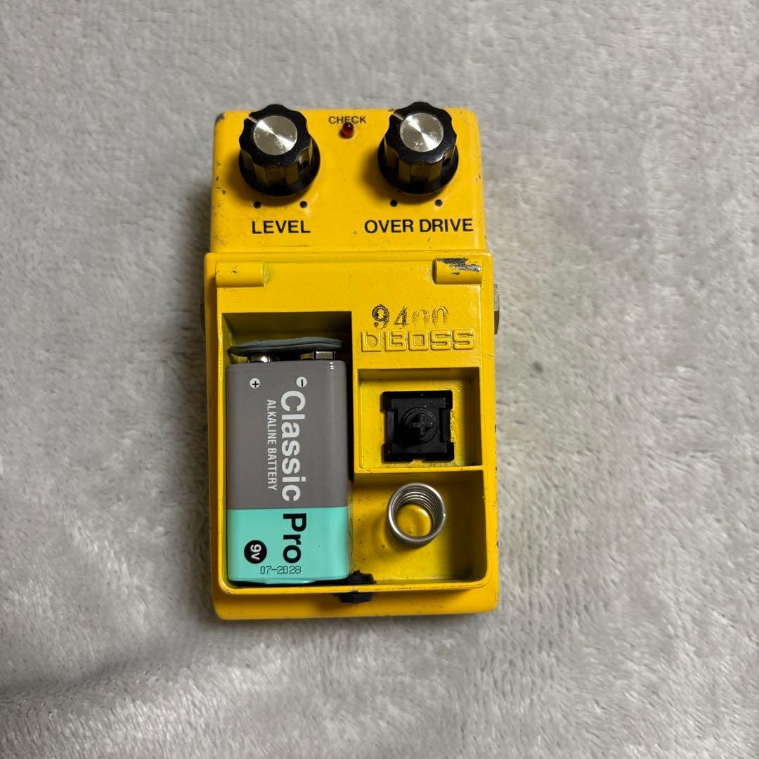 BOSS OD-1 1980年製 銀ねじ #9400 - メルカリ
