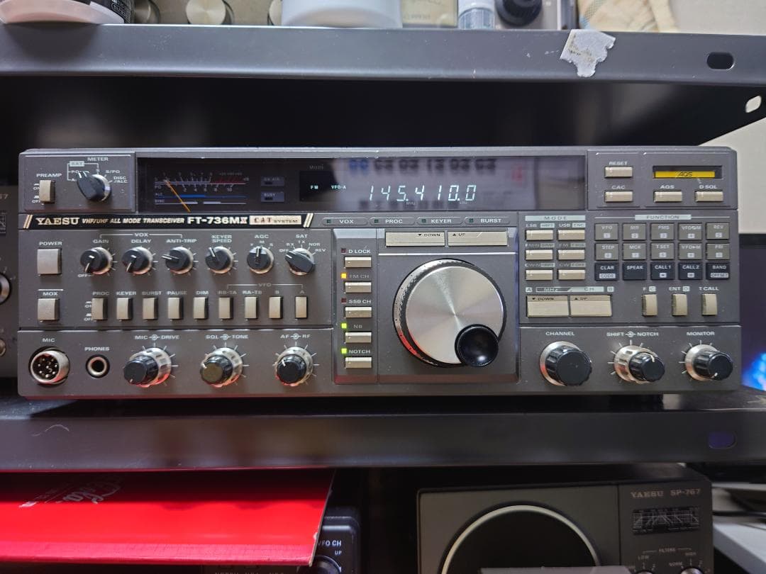 八重洲無線　V/UHFオールモード　FT736MX Yahoo!オークション -「ft-736」(アマチュア無線) の落札相場・落札価格