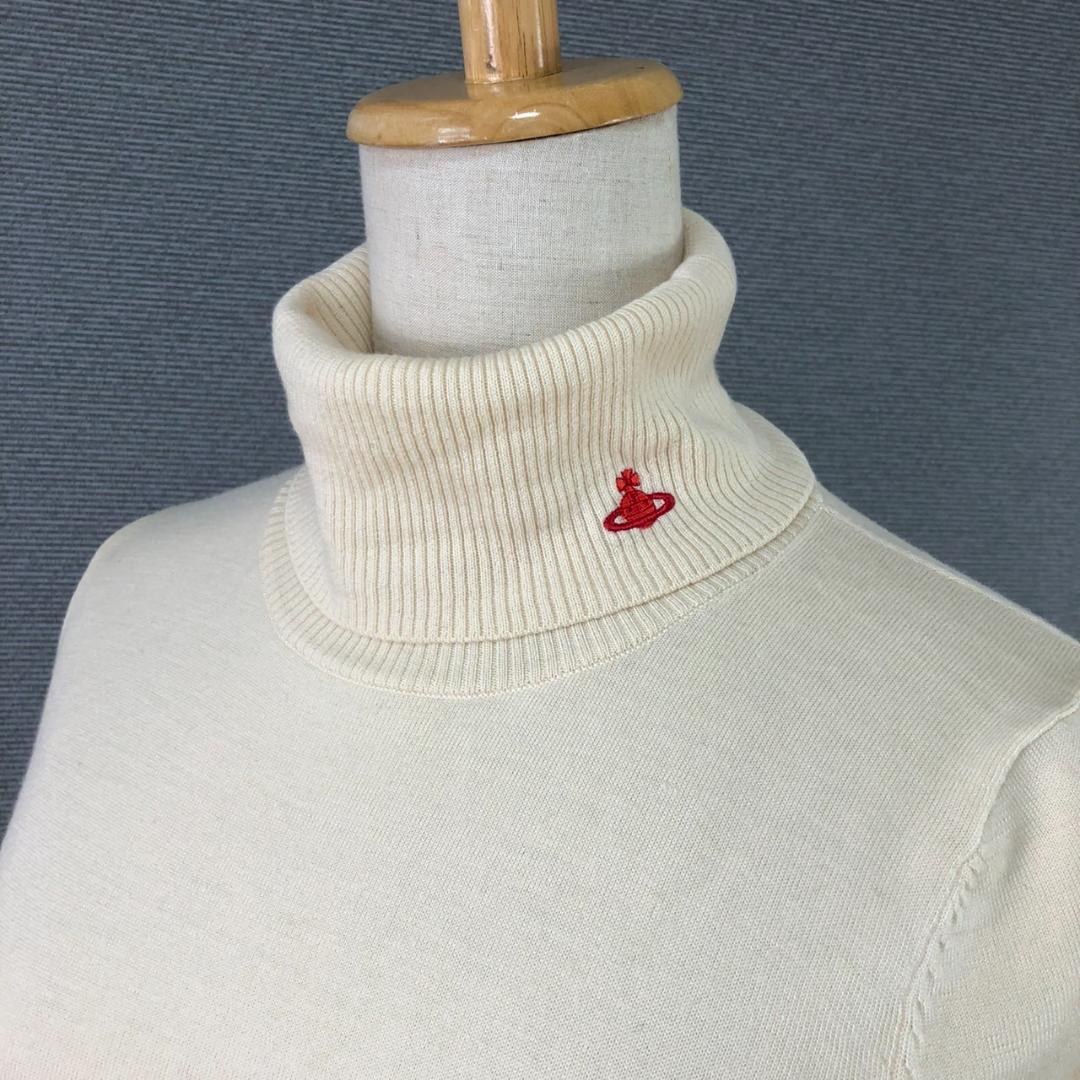 Vivienne Westwood タートルネック ニット 2 ベージュ - メルカリ