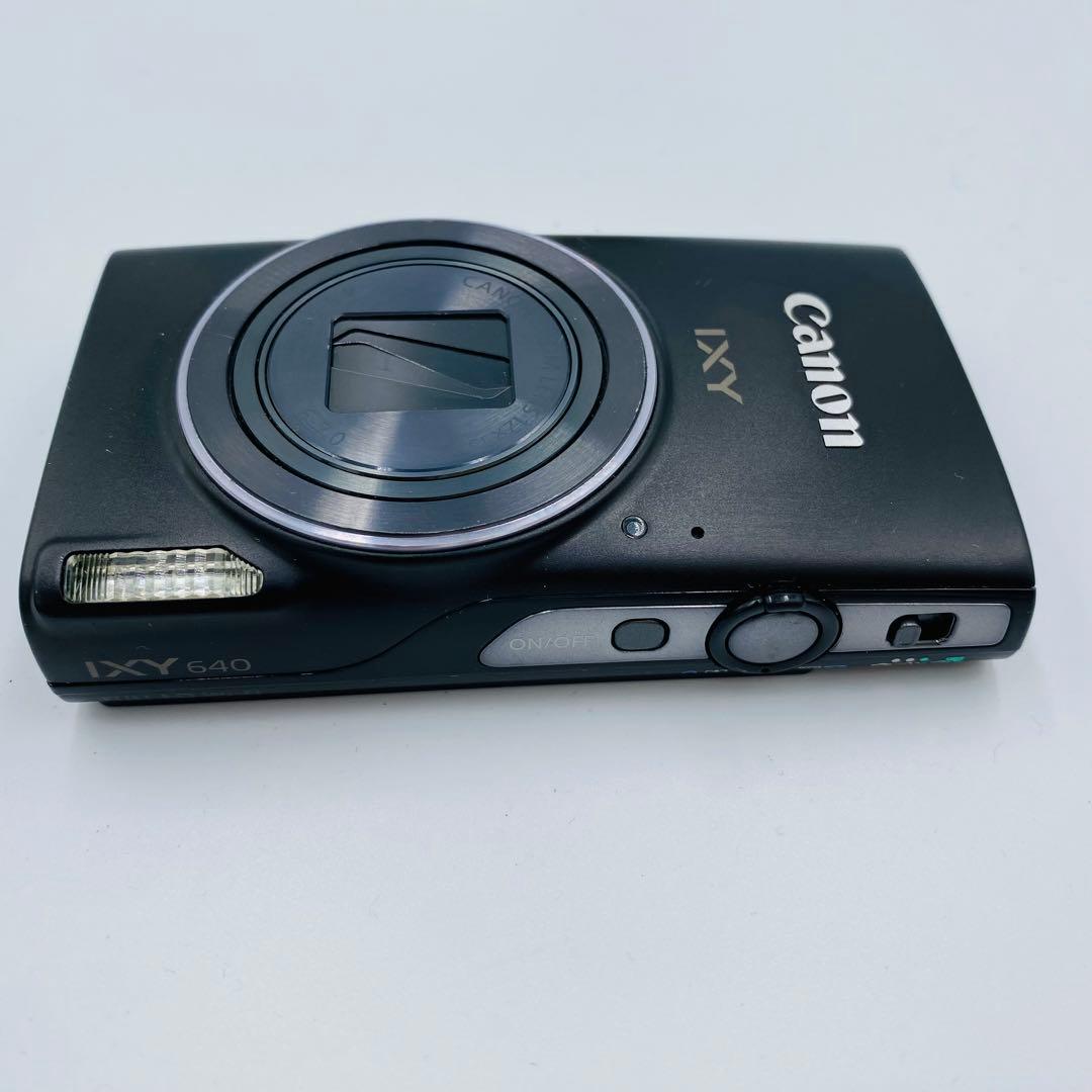 動作確認済 ⭐︎美品⭐︎ Canon IXY 640 デジタルカメラ ブラック