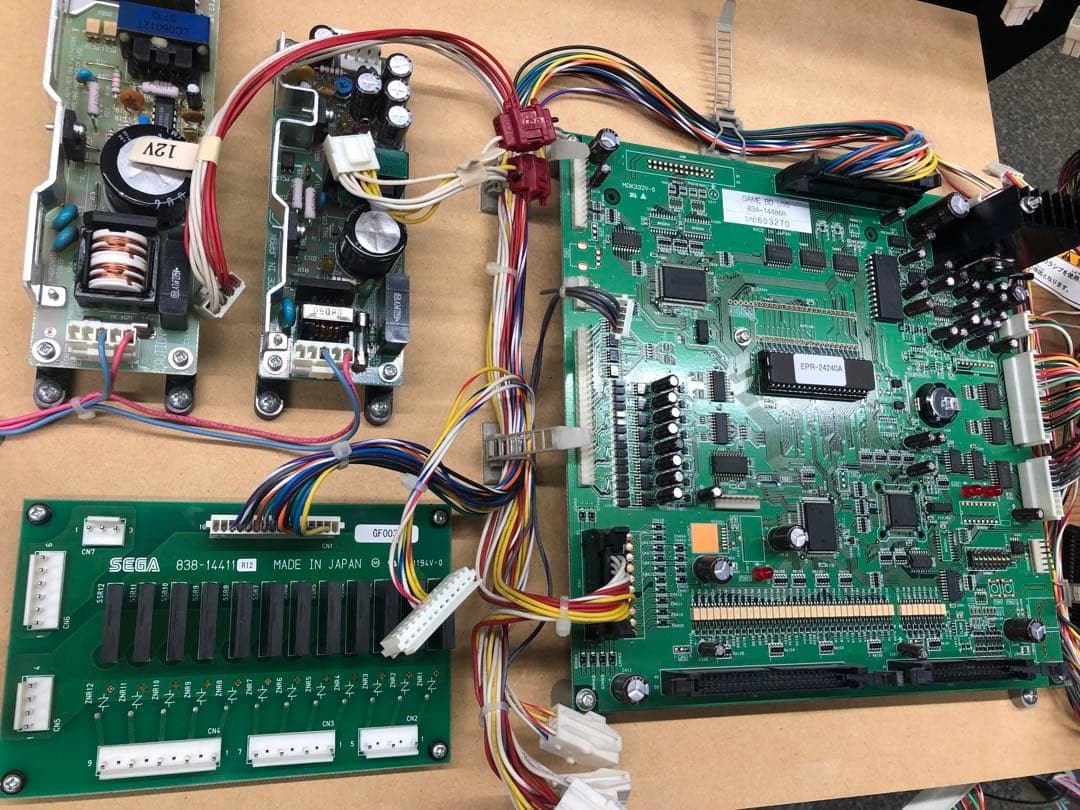 SEGA UFO CATCHER 7 メイン基盤 配線 コントロールパネル - メルカリ