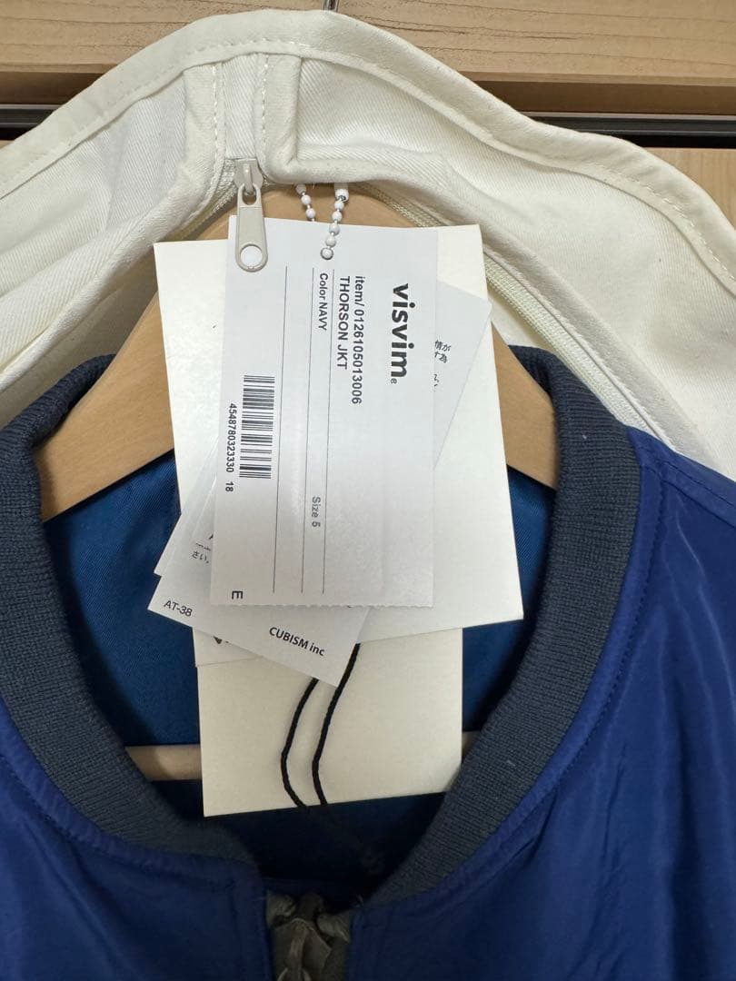 26ss visvim THORSON JKT ネイビー サイズ5 - メルカリ