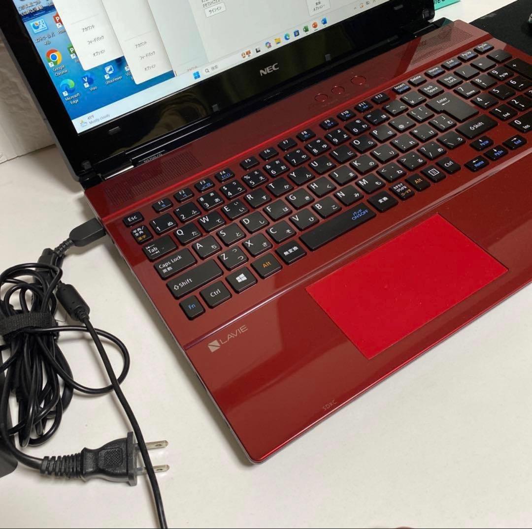 Windows11 オフィス付きCorei7 SSD256GB NECノートPC - メルカリ