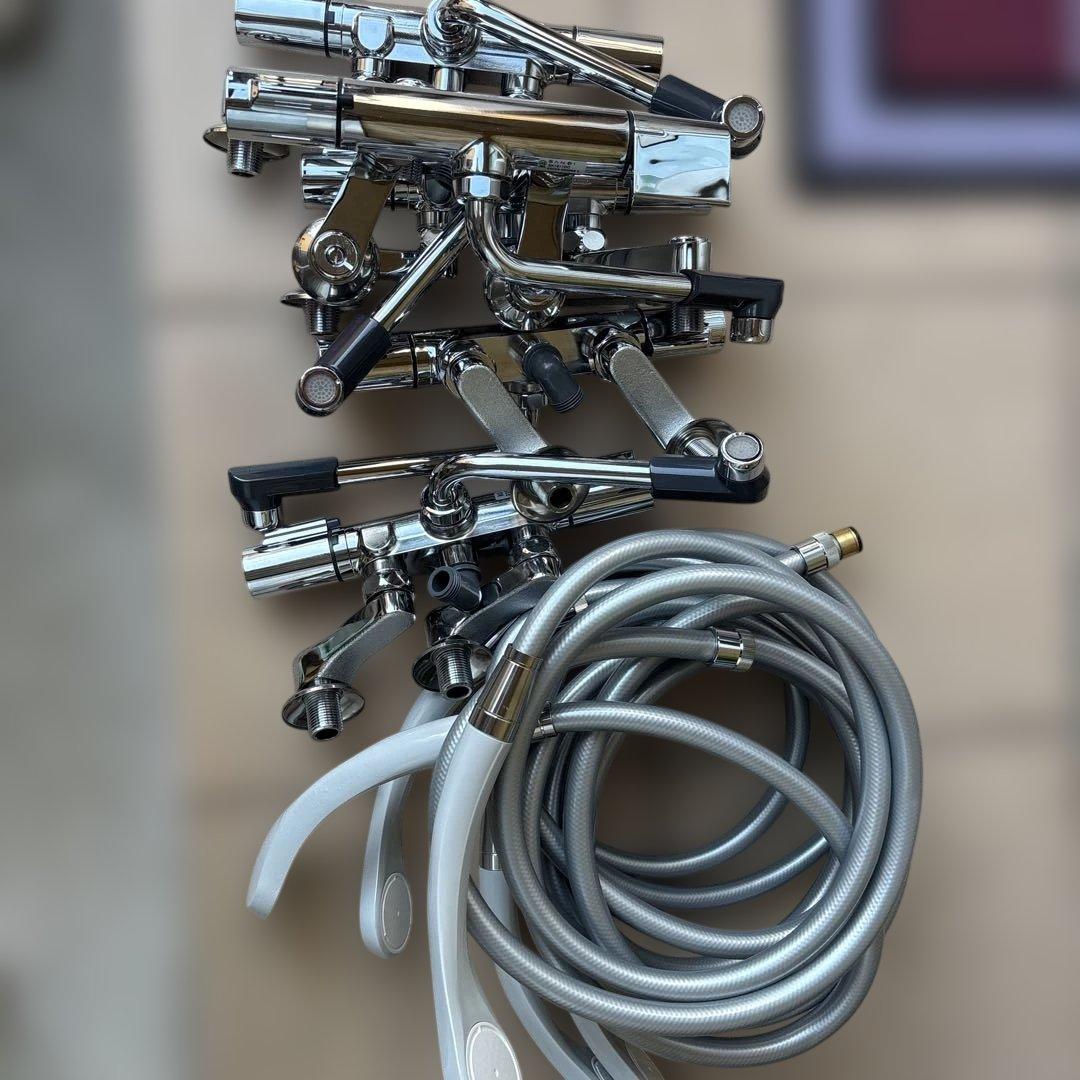 SANEI混合シャワー水栓5個組