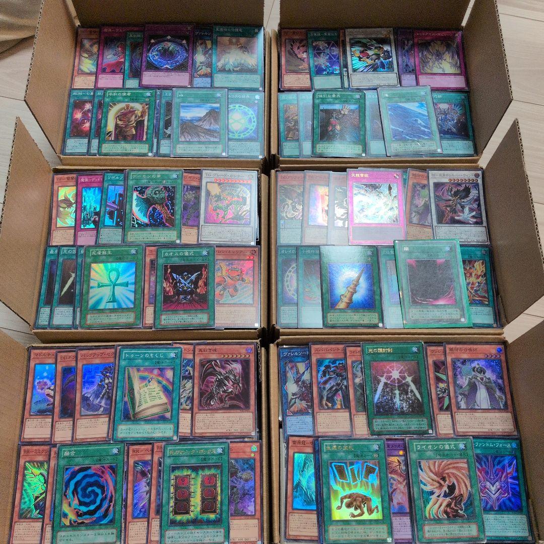f遊戯王ダンボール6箱分まとめ売り引退品