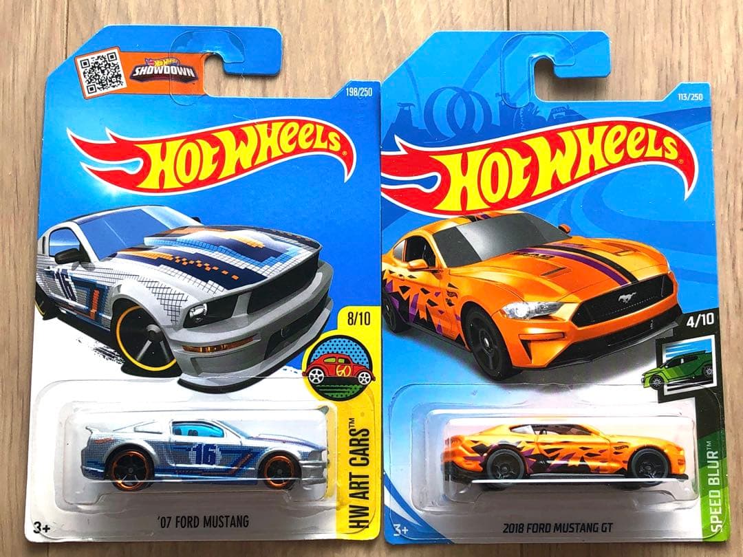 ホットウィール フォード マスタング GT 2台セット Hotwheels HW