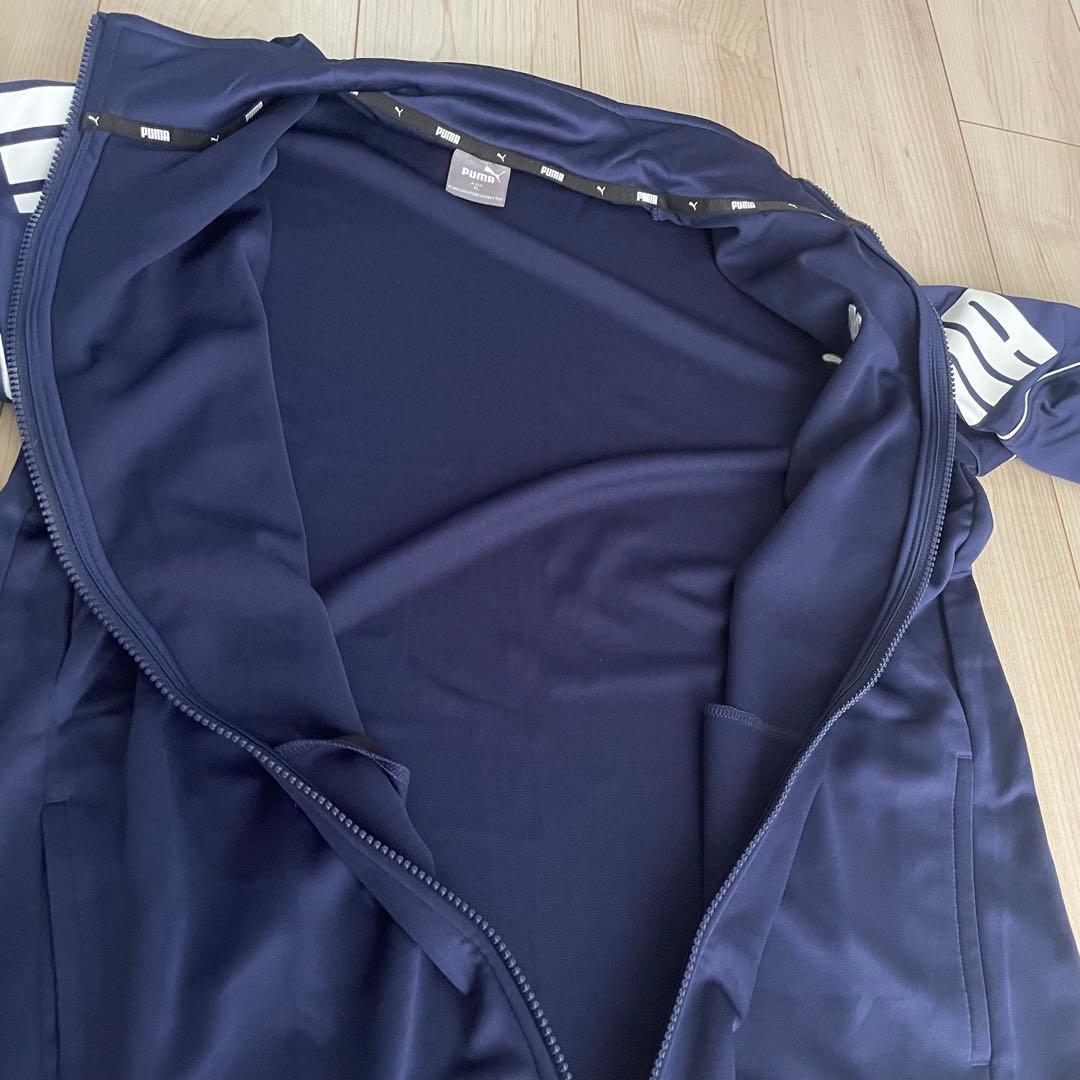 《新品》puma トレーニングウェア セットアップ ネイビー　XL