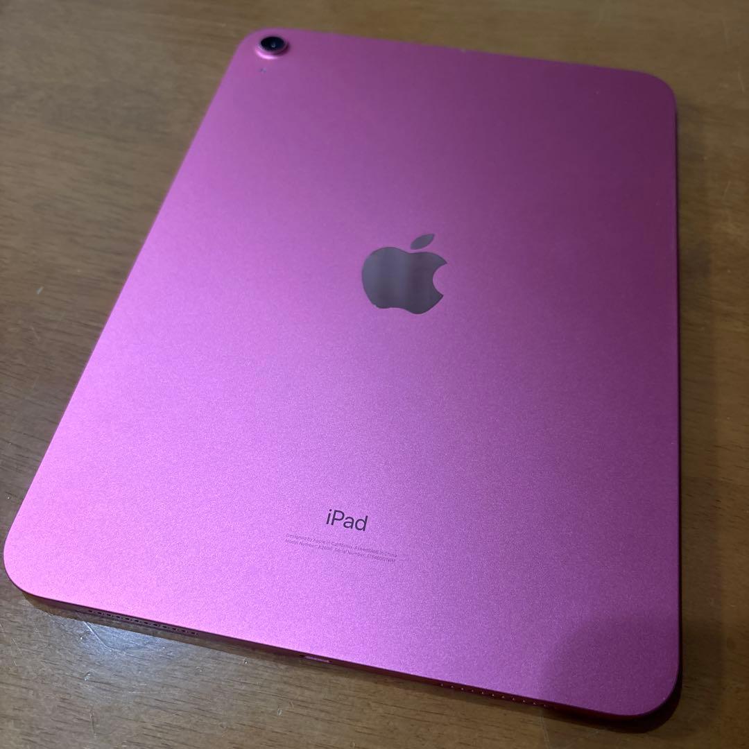 美品 Apple iPad第10世代 64GB Wi-Fiモデル ピンク - メルカリ