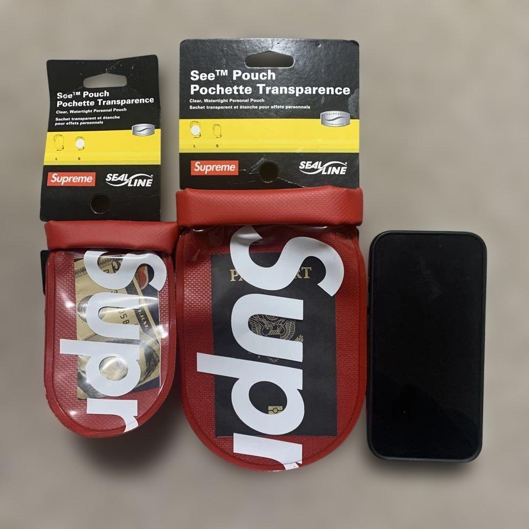 supreme sealline see pouch 防水ケース 2サイズセット - メルカリ