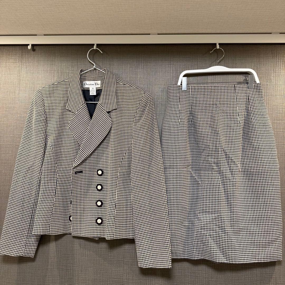 ChristianDior 80s-90s USA製ダブルジャケットヴィンテージ - メルカリ