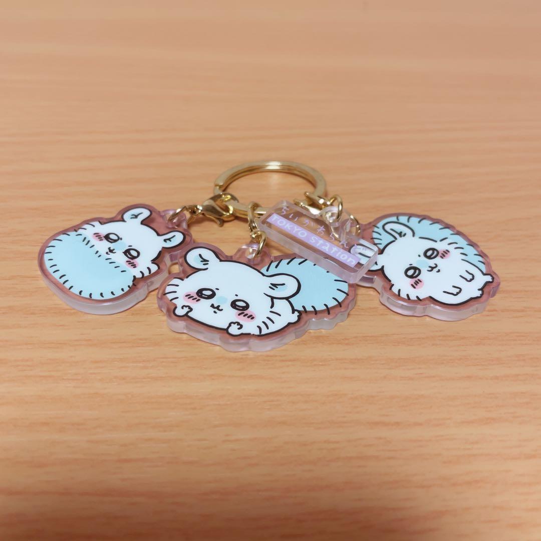 ちいかわ 東京みやげ 分けられる！3連アクリルチャーム モモンガ