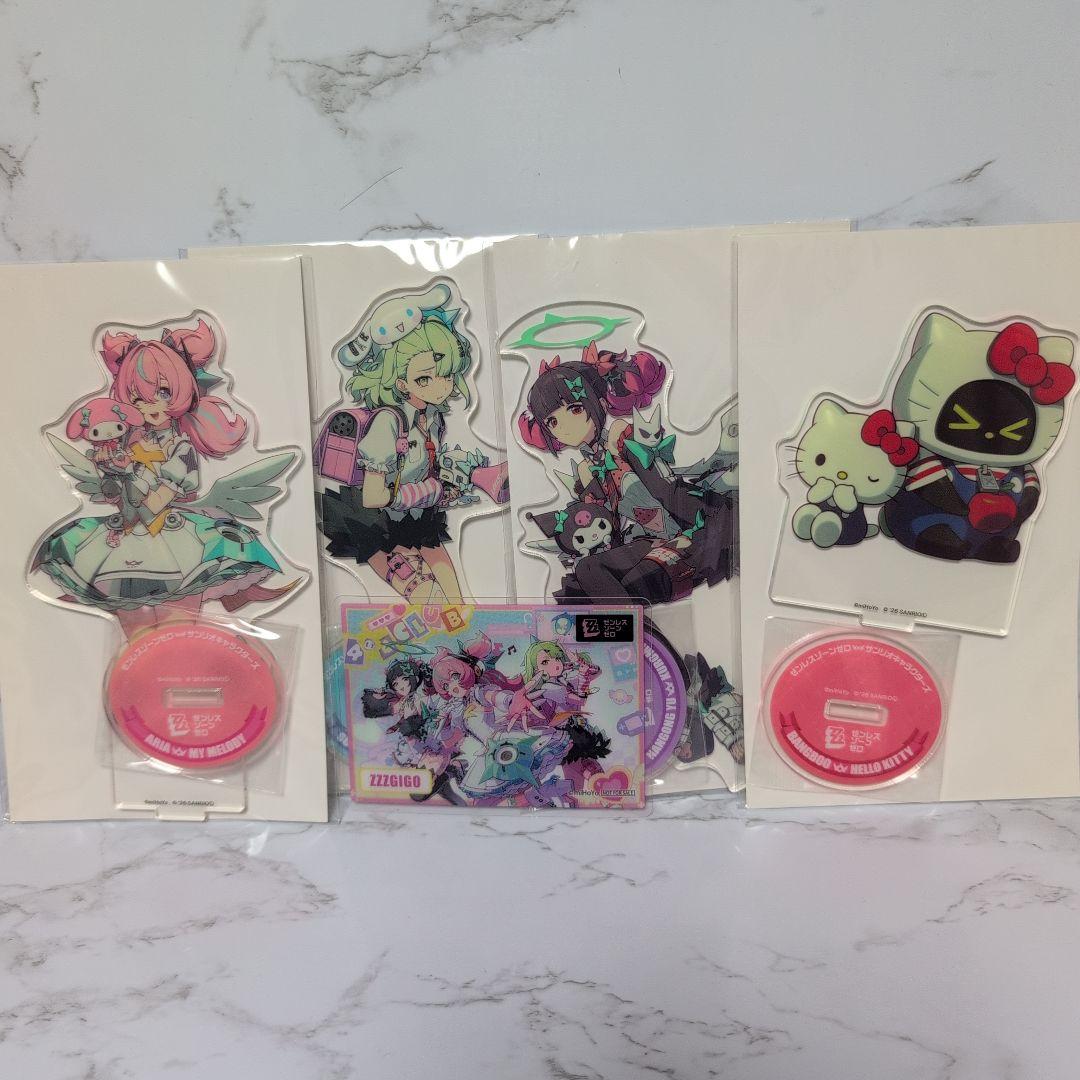 GIGO限定 ゼンレスゾーンゼロ × サンリオキャラクターズ アクリル