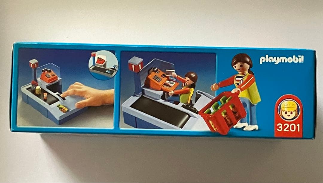 play mobil 3201 スーパー　レジ