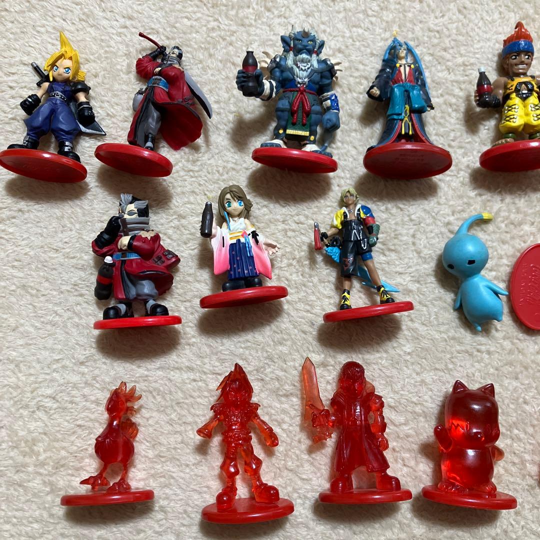 コカコーラ ファイナルファンタジー FF フィギュア - メルカリ