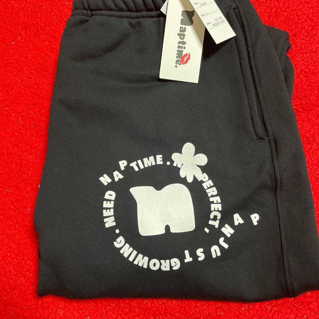 ナップタイム　naptime. Nissy 西島隆弘　スウェット　プルオーバー黒