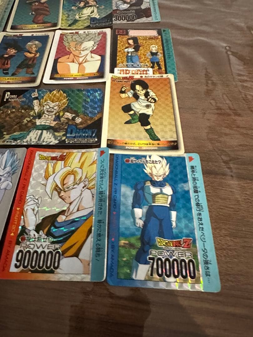 ドラゴンボールZ カードダスカード15枚まとめ売り