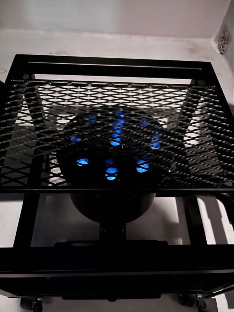 S*i様 廃油ストーブ/廃油コンロ 純日本製品 ブルーフレーム コンパクト