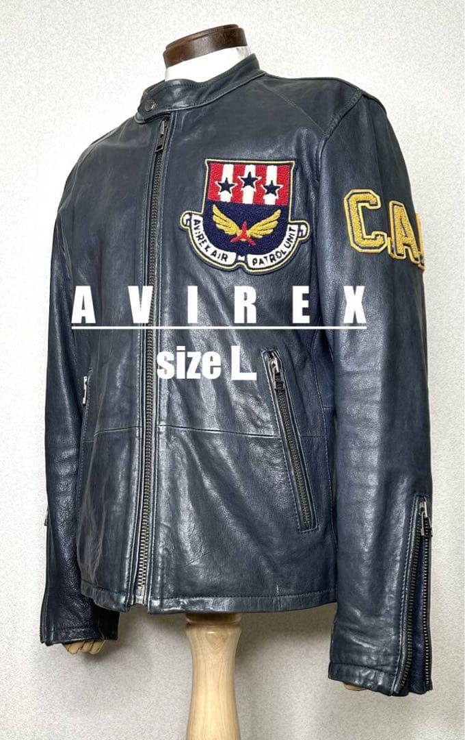 ⑦AVIREX レザージャケット【Ｌ】 TOPGUN◇MA-1ハーレーninja ②AVIREX ジャケットTOPGUN◇MA-1 gpz ハーレー ninja - メルカリ