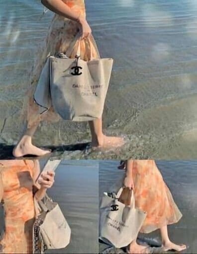 新品未使用】CHANEL 麻 トートバッグ【ノベルティ】 - メルカリ