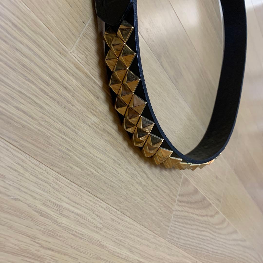 バウンティハンター Bounty hunter スタッズベルト ゴールド 金 - メルカリ