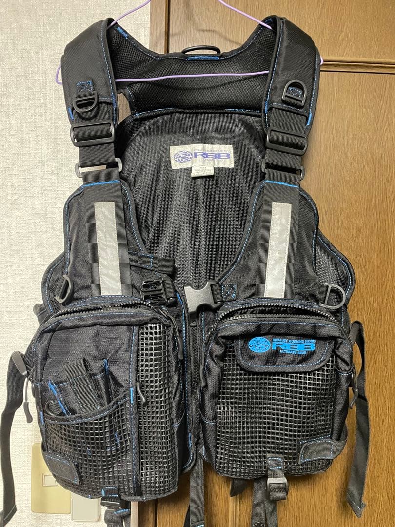 RBB ゲームベスト　シーバス　ロックフィッシュ サーフ　￼ウェーディングに RBB ゲームベスト シーバス ロックフィッシュ サーフ ￼ウェーディング