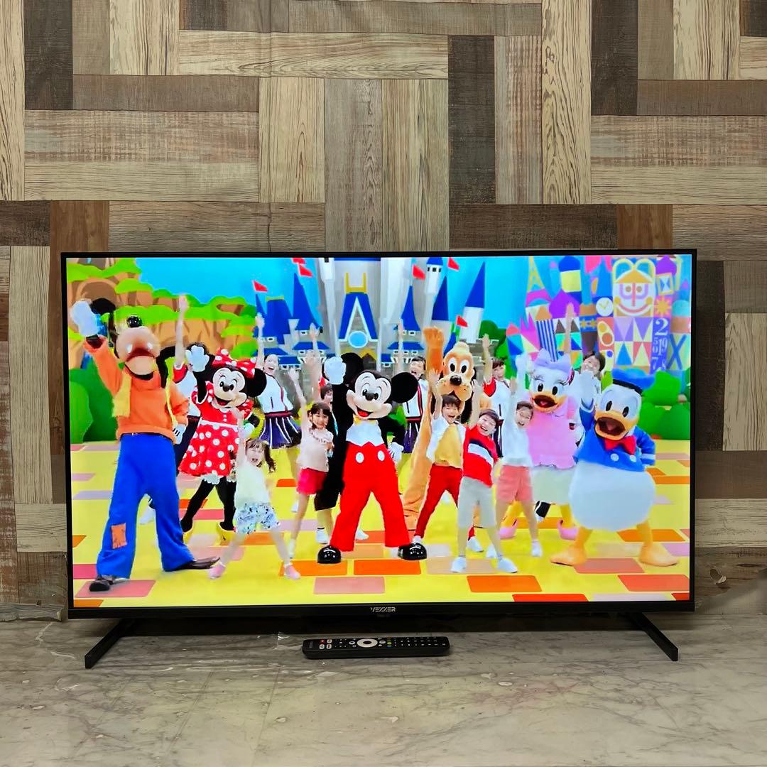 全国送料込❣️昨年購入VEZZER43型量子ドット4KチューナーレスTVアプリ