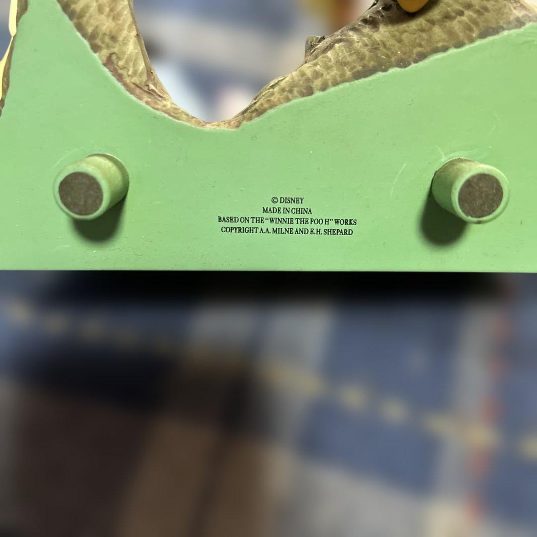 希少 くまのプーさん ツリー時計